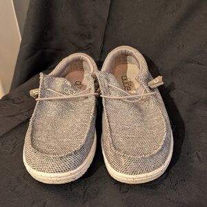 Hey Dude Mens Gray Casual Shoes NWT